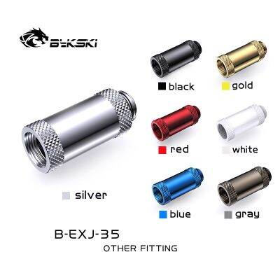 Bykski Docking Seat Extender Fitting สำหรับท่อแข็ง,G1/4 M-F 7.5/10/15/20/25/30/35/40/50มม. ส่วนขยายผ่านการเชื่อมต่อ