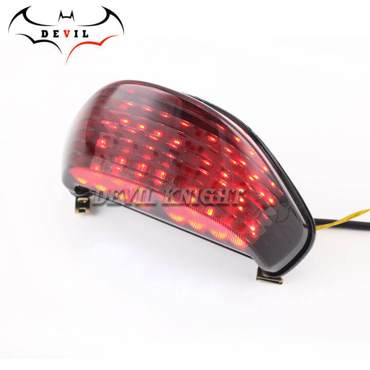 สำหรับ00-05คาวาซากินินจา-zx12r-zx-12r-led-หางไฟเบรกด้านหลังเปิดสัญญาณไฟแสดงสถานะแบบบูรณาการโคมไฟ2000-2001-2002-2003-2005