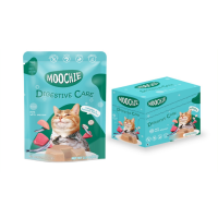 Moochie มูชี่ อาหารเปียกสำหรับแมว สูตรดูแลระบบทางเดินอาหาร รสปลากระตักบด 85 g.