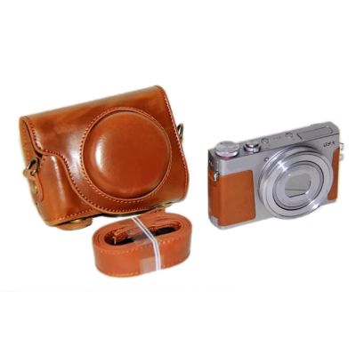 กระเป๋าเคสใส่กล้องหนัง PU สำหรับ Canon Powershot G9 X G9X G9 X Mark II G9X2กล้องฝามีสายรัด