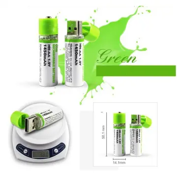 Survival Frog EasyPower USB AA Rechargeable Batteries -1.2V/1450 mAh Long  Lasting Double A USB Rechargeable Batteries - Rechargeable Batteries Co. 