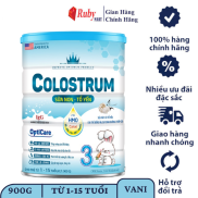 Sữa Bột Colostrum Opticare 3 cho trẻ từ 1 15 tuổi lon 900g