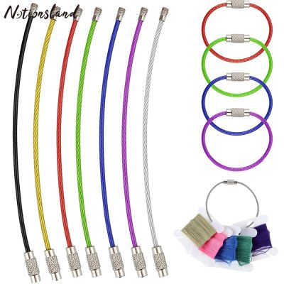 【CC】 15cm Colorful Metal Thread Card Holder Bobbins Floss Storage for Embroidery Sewing Supplie