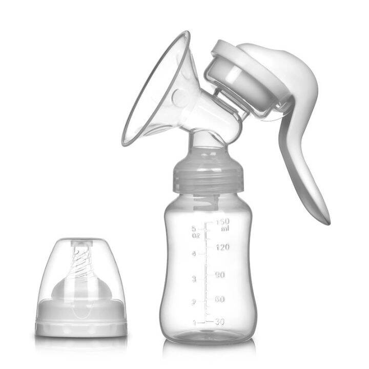 manual-breast-pump-simplicity-products-for-pregnant-women-silicone-white-silica-gel-manual-breast-pump-newborn-baby-accessories