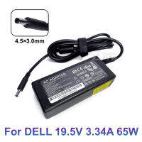 [Hot K] 3.34A 19.5V 4.5*3.0Mm 65W ที่ชาร์จอะแดปเตอร์สำหรับแล็ปท็อป AC DELL XPS13 9333 9344 Inspiron 15 5558 3558 3551 3552 5551 Vostro15