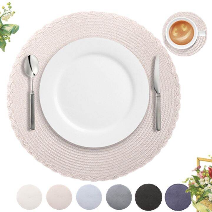 round-placemats-set-of-6-for-dining-table-woven-heat-resistant-anti-slid-pp-table-mats-with-11cm-coaster-christmas-kitchen-pads