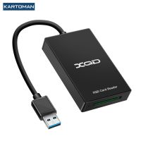 USB KARTOMAN 3.0 XQD เครื่องอ่านการ์ดความจำโอนชุด Sony M/G สำหรับคอมพิวเตอร์ Windows/Mac OS