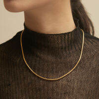 MORE - Basic solid cable necklace สร้อยคอ Basic solid cable รุ่นหนา