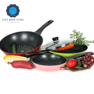 Japanese Style Rice Stone Pan Non-stick Frying Pan 20cm Small Frying Pan  26cm28cm Large Deep Frying Pan Non-stick Pot - AliExpress