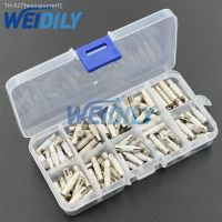 ◈﹊♨ 100PCS Ceramics Fuses Kit In Box Slow Blow 5x20mm T 1A 2A 3.15A 4A 5A 6A 8A 10A 12A 15A/250V 5x20 Protective Insurance Tube Set