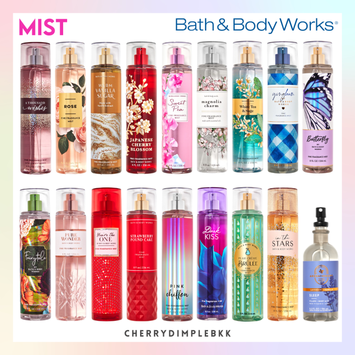 🍒ของแท้·ส่งไว·ถูก🍒BATH AND BODY WORKS Fragrance MIST 236ml น้ำหอมBBW ...