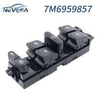 7M6959857 NEVOSA สำหรับฟอร์ดกาแลกซี่ VW SHARAN SEAT ALHAMBRA ควบคุมตัวยกหน้าต่างเพาเวอร์สวิตช์เปิดปิดชิ้นส่วนตัวล็อกประตู13พิน