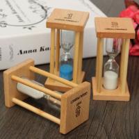 1/3/5min Mins Glass amp;wood Sand Clock Frame Sandglass Hourglass For Living Room Room Classroom Handmade Home Kitchen Timer