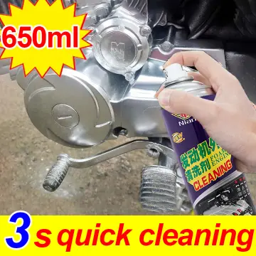 💧Strong Cleaning💧 Engine Cleaner And Degreaser Spray 500ml No Water Wash  Quickly Degrease And Prevent Aging And Spontaneous Combustion Of Lines Used  For Automobile And Motorcycle Engines Mechanical Machine Tools Diesel