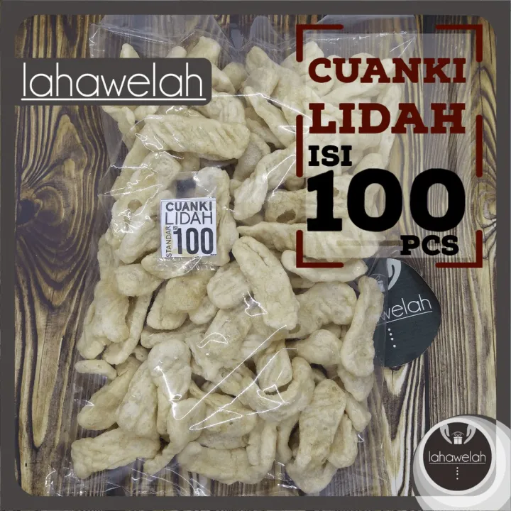 Cuanki Lidah 100 Pcs Pelengkap Baso Aci Seblak Cuanki Mie Instant