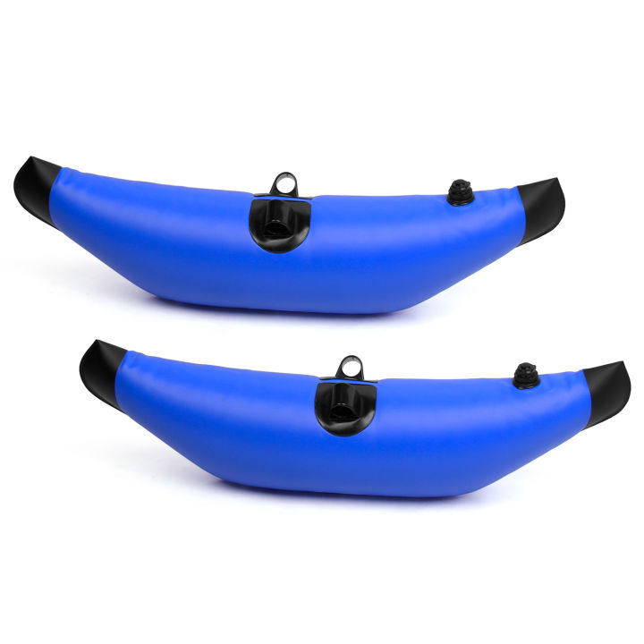 2pcs-kayak-pvc-inflatable-outrigger-ลอยเรือคายัคตกปลายืน-float-stabilizer