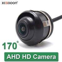 HO Fisheye กล้องมองหลังรถยนต์,กล้องมองหลังติดรถยนต์170องศา AHD 1920X1080กันน้ำได้สำหรับ Android DVD AHD Monitor รองรับ720P/1080P