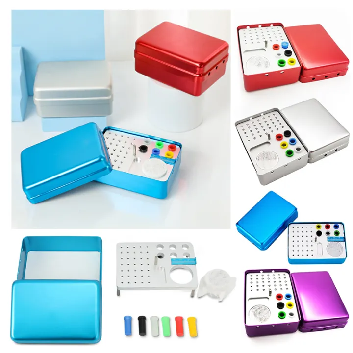 Dental Aluminium 35 Holes High Speed Burs Gutta Percha Point Endo Files