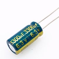 10pcs/lot 6.3v 3300uf 10*20 High-frequency Low-impedance Aluminum Electrolytic Capacitor 3300uf 6.3v 20% Electrical Circuitry Parts