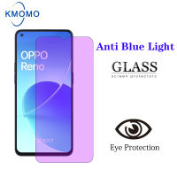 [กันแสงสีฟ้า] ฟิล์มกระจก OPPO Reno 8T 4G 8 Pro 5G 8z 7 7z 6z 6 5z 5 5F 4 3 Pro 2 2z 2F 10x Zoom ฟิล์มกระจกถนอมสายตา