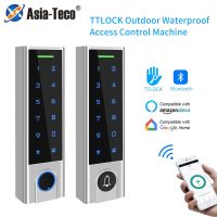 Ttlock IP66แอปกันน้ำแผงควบคุมการเข้าถึงอัจฉริยะแบบบลูทูธ RFID 13.56Mhz แผงเปิดประตูสำหรับระบบล็อคประตู