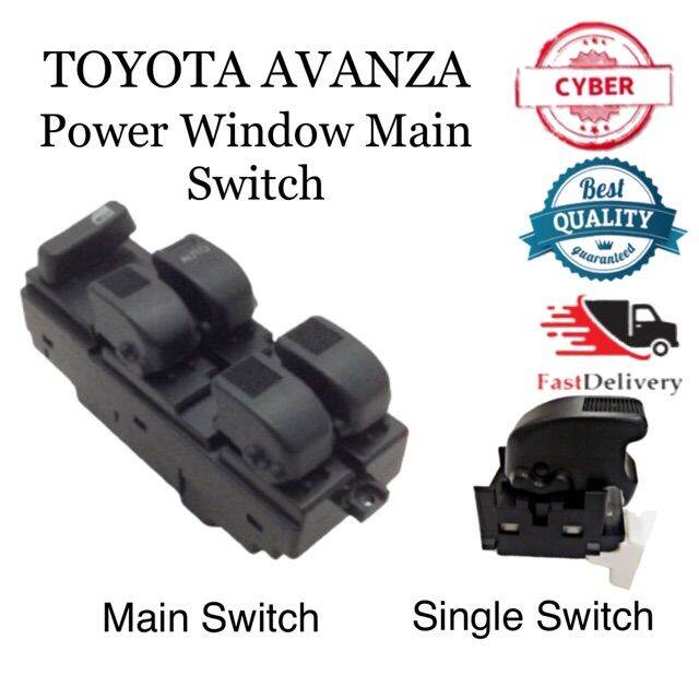 Toyota Avanza Power Window Main Switch/Single Switch Lazada