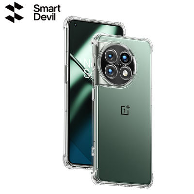 SmartDevil เคสโทรศัพท์สำหรับ OnePlus 11 OnePlus Ace 2โปร่งใสป้องกันลายนิ้วมือหล่นเคสซิลิโคนอ่อนชัดเจนปกป้อง