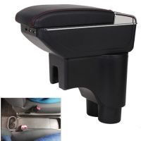 hot！【DT】✲  armrest box USB Charging heighten layer central Store content cup ashtray accessories