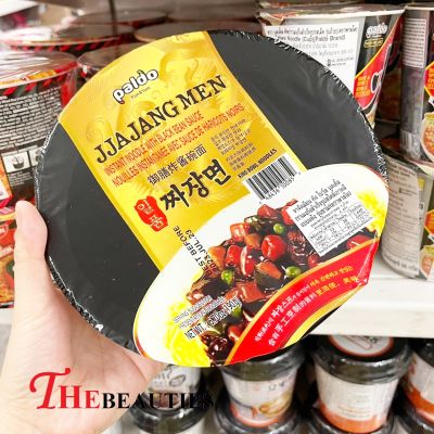 ❤️พร้อมส่ง❤️   Paldo Jjajangmen King Bowl Noodles 190 g. 🍜 ( MADE IN KOREA  🇰🇷  ) มาม่าเกาหลี บะหมี่กึ่งสำเร็จรูปรสซอสถั่วดำ  ซอสสไตล์เกาหลีแบบดั้งเดิม 🔥🔥🔥