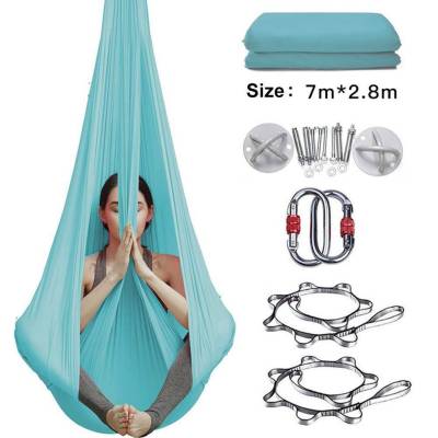 Hiking fun💕 Aerial Silk Standard Suite, Aerial YOGA, Aerial YOGA Hammock (L: 7M W: 2.8m) USA