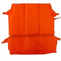 1pc Orange Useful Prevention Flood Adult Foam Swimming Life Jacket Vest + Whistle outdoor rescue aid supplies  Life Jackets