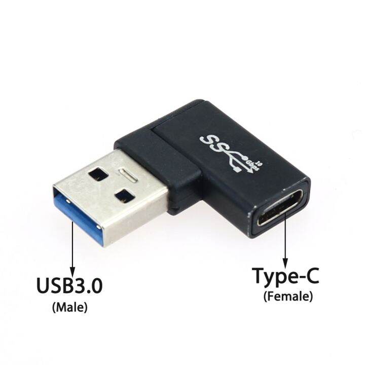 1ชิ้น-usb-3-1-type-c-ตัวเมียเป็น-usb-3-0ตัวผู้พอร์ตอะแดปเตอร์-usb-c-ตัวแปลงชาร์จไฟส่งข้อมูลตัวผู้เป็นคอนเนคเตอร์ตัวเมีย