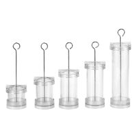 Candle Molds for Candle Making Plastic Pillar Candle Making Kit Large Cylinder Rib Candle Making Molds DIY Candle Making Supplies