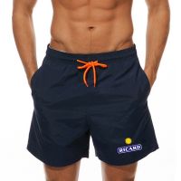 Shorts Men 2023 Mens Swimwear Brand Beachwear Swim Trunks Ricard Swimsuit Breathable Beach Wear