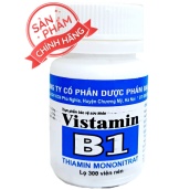 Vistamin B1 Đại Uy (lọ 300 viên nén)