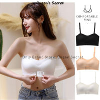 【Queen S Secret】Japan Chest Support Strapless Bra,Women S Thin Non-Slip Tube Top,Invisible Bra,Small Chest Gather