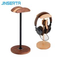 Universal Headphone Headset Holder Fashion Design Wooden + Aluminium Alloy Headphone Headsets Desktop Stand Ssories