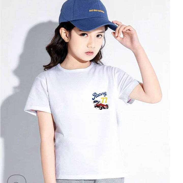 k-2220เสื้อยืดแขนสั้นเด็กลายการ์ตูนน่ารัก-ผ้านุ่มใส่สบาย-ลายเยอะ-สีครบ-ไซส์ครบ-ปลีก-ส่ง