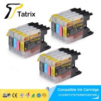 Pz27 Tatrix ที่รองรับตลับหมึกสำหรับ LC12 LC40 LC71 LC73 LC75 LC400 LC1240 LC1220สำหรับเครื่องพิมพ์ Brother MFC-J6910CDW J6710CDW J840N ตลับหมึก