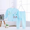 Bộ dài tay thu đông cotton cho bé sơ sinh 3-9kg hàng đẹp xuất nhật - ảnh sản phẩm 1