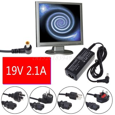 AC DC Power Supply Charger Adapter Cord Converter 19V 2.1A For LG Monitor LCD