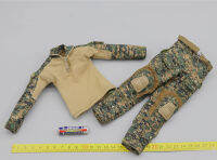 16 Scale DAM78089 USMC Marince Corps Combat Coat กางเกงเข็มขัดชุดสำหรับ12Body DIY อุปกรณ์เสริม