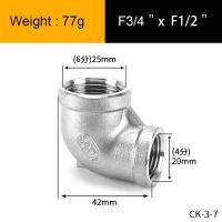 ขั้วต่อข้อลด1/8 "1/4" 3/8 "1/2" 3/4 "1" BSP อะแดปเตอร์อุปกรณ์เชื่อมต่อท่อเกลียวสำหรับท่านชายหญิง304ตัวเชื่อมแก๊สเหล็กสแตนเลสน้ำ