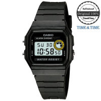 Time&amp;Time Casio Standard นาฬิกาข้อมือผู้ชาย สีดำ สายเรซิ่น รุ่น F-94WA-8DG ใหม่ แท้