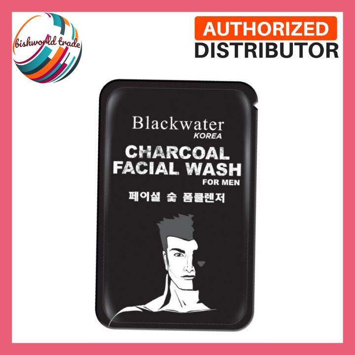 Blackwater Korea Charcoal Facial Wash for MEN Lazada PH