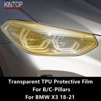 For BMW X3 18-21 G01 Headlights Transparent TPU Protective Film Anti-Scratch Repair Film Accessories Refit