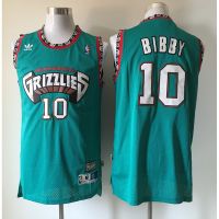 เสื้อกีฬาบาสเก็ตบอล Nba Jersey Memphis Grizzlies No.10 สีเขียว