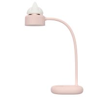 LED Desk Lamp 360° Flexible Hose Eye-Caring Table Lamp1200Mah with USB Charging Port for Bedroom Office Dorm Reading