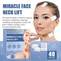 40pcs Lift V Shape Face Sticker Makeup Face Chin Lift Tool for Women Men Slimming Face