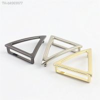 ◑✵♣ 1pcs Metal Triangle Shape Belt Buckle Fashion Clasp for Webbing Leather Craft Bag Strap Belt Garment Luggage DIY Accessory